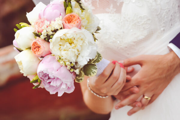 Elegant Bouquet pink peony